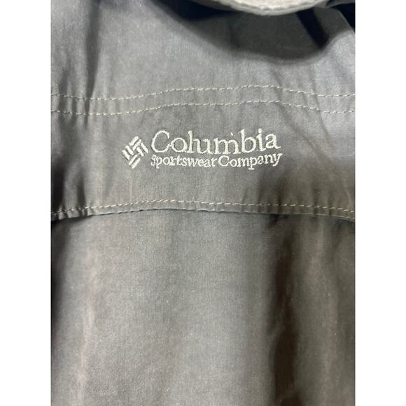 Columbia Coat Large Brown Fleece Lined Full Zip Insulated Snow Ski Vintage - Picture 3 of 9